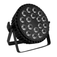 Preview: Aluminum alloy LED Flat Par 18x18W Lighting