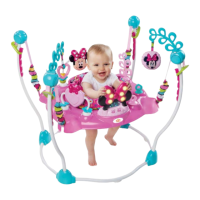 Preview: Disney Bright Starts Minnie Mouse PeekABoo Activity Jumper