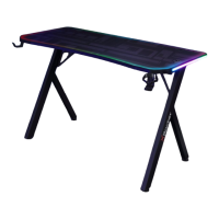 Preview: LUMIO GAMING DESK WITH RGB NEO MOTION